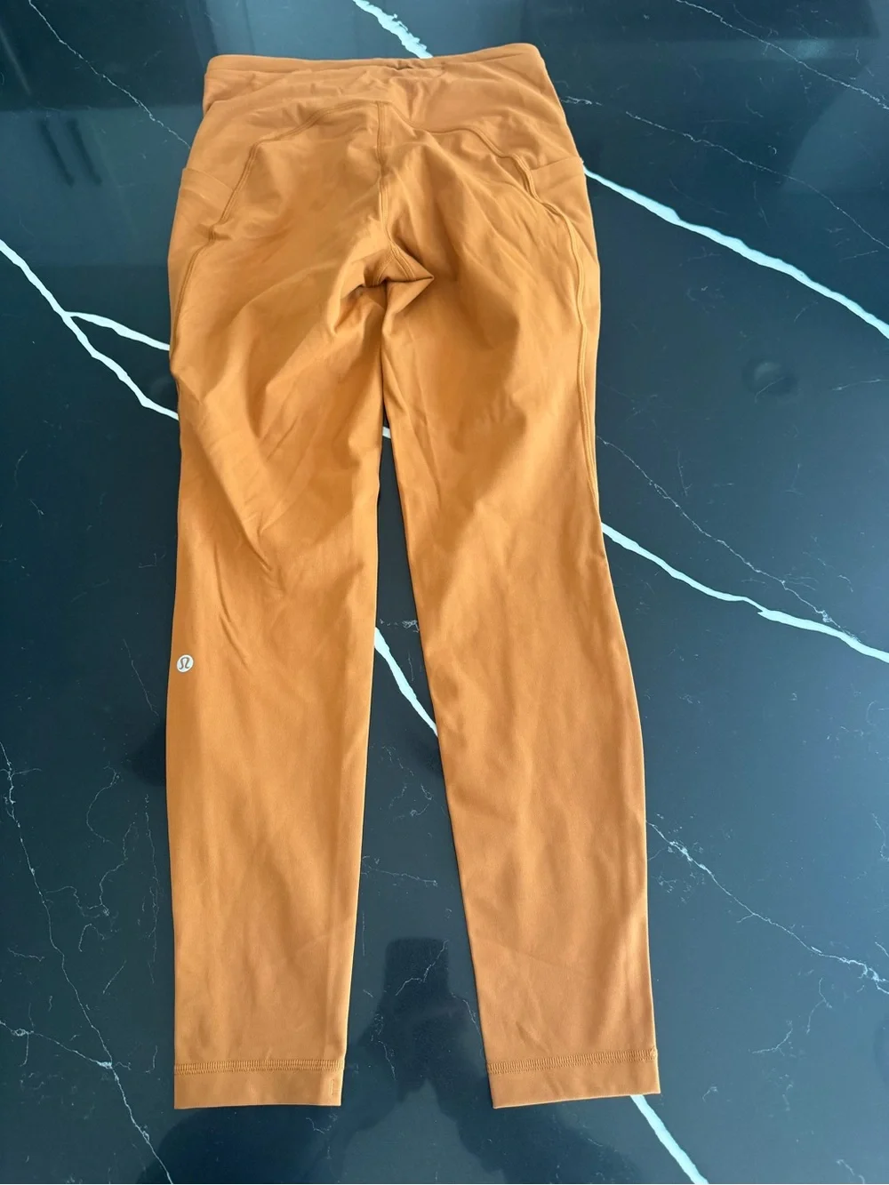 lululemon athletica Rust/Orange Leggings